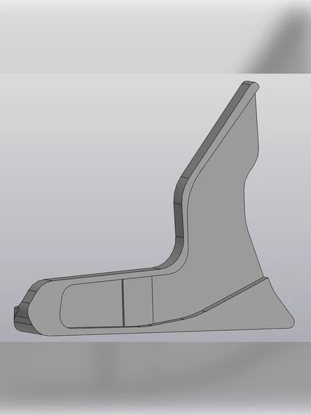 print studio FORD FOCUS MK3 İÇİN SOL KOLTUK AYARLAMA KOLU - Resim 2