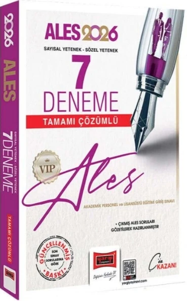 Yargı 2026 Ales 7 Çözümlü Deneme Sayısal sözel