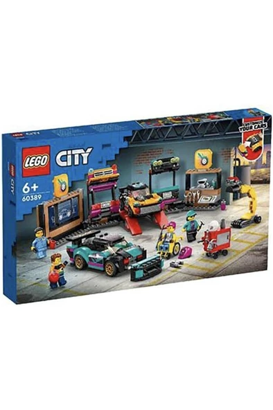 LEGO ® City Araç Modifiye Atölyesi 60389 - 6 Yaş ve Üzeri Çocuklar için Yapım Seti (507 Parça) - 2