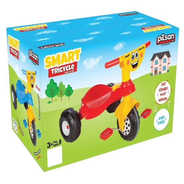 Nessiworld 07 132K Smart Bisiklet Kırmızı Flexo -Pilsan Oyuncak - 3