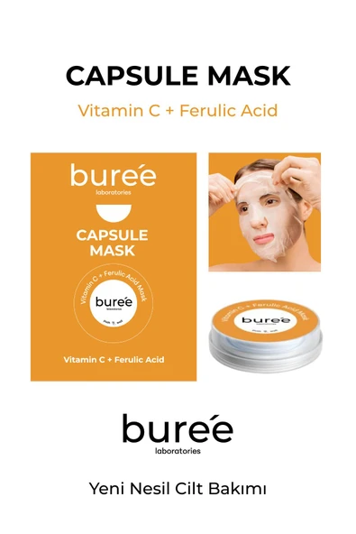 Kapsül Maske Vitamin C + Ferulic Acid Capsul Mask