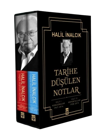 Tarihe Düşülen Notlar 1-2 Set Halil İnalcık Timaş