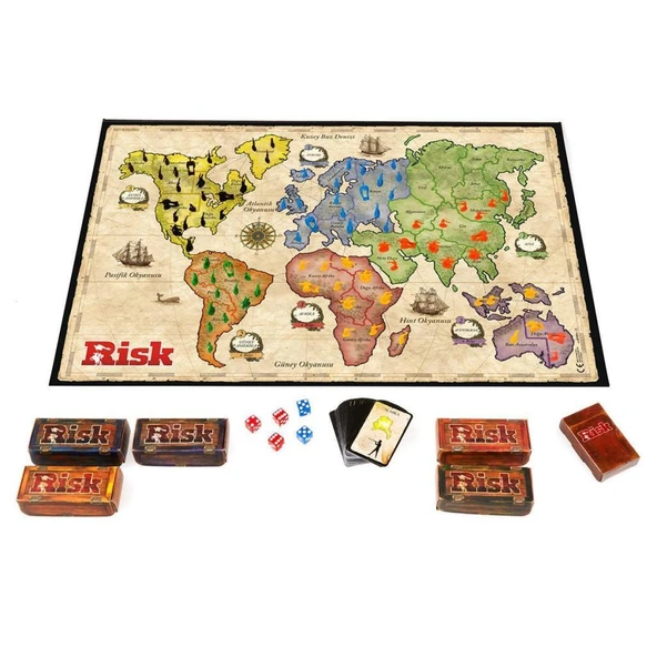 Nessiworld  B7404 Hasbro Gaming - Risk +10 yaş - 3