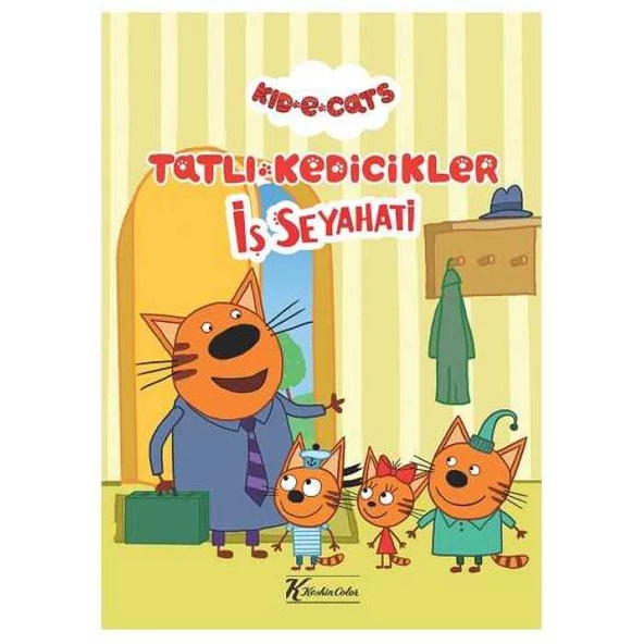 Tatlı Kedicikler Hikaye Kitabı İş Seyahatı 20x28 6 YP