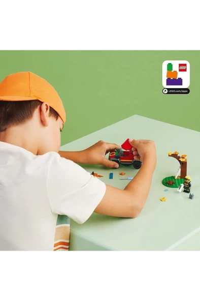 LEGO ® City 4x4 İtfaiye Kamyonu Kurtarma Operasyonu 60393 - 5 Yaş ve Üzeri İçin Yapım Seti (97 Parça) - 3