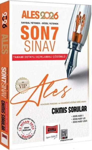 Yargı Ales 2026 Sayısal Sözel Son 7 Sınav Çıkmış Sorular