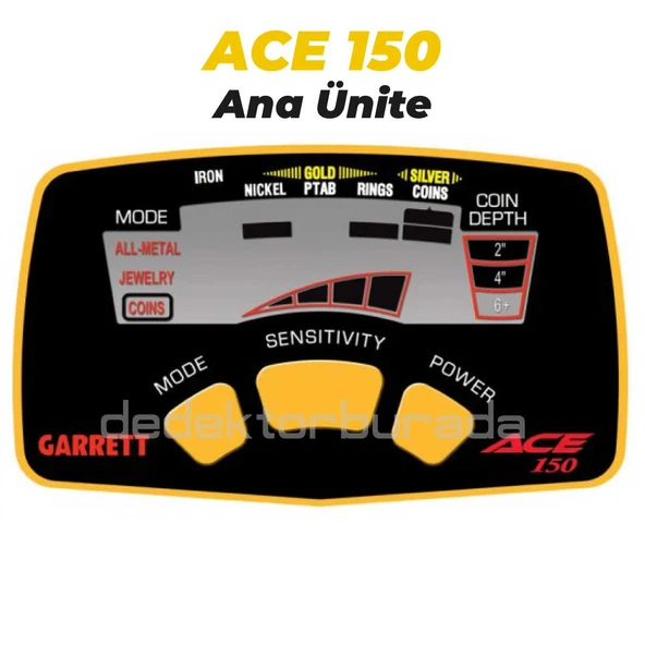 Garrett Ace 150 Dedektör - 3