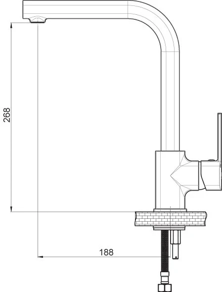 GPD Pedra Tek Gövde Eviye Bataryası MTE160 - 2