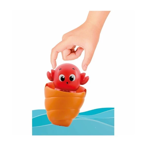 Nessiworld 17655 Saklanan Su Arkadaşları Banyo Oyuncağı, Baby Clementoni, +6 ay - 3
