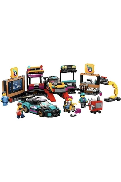 LEGO ® City Araç Modifiye Atölyesi 60389 - 6 Yaş ve Üzeri Çocuklar için Yapım Seti (507 Parça) - 3