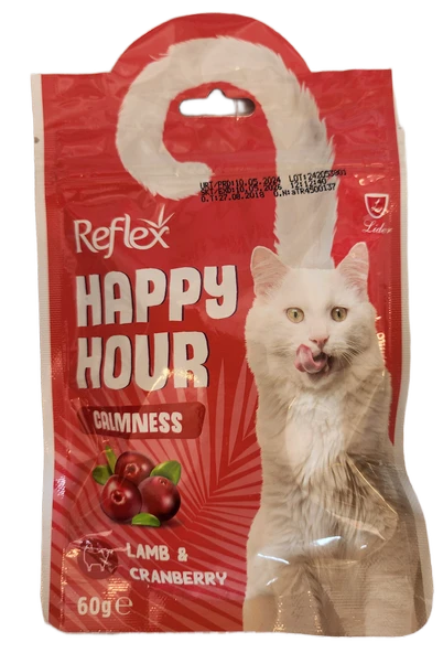 Reflex Happy Hour Sakinleşmeyi Destekleyici Kedi Ödül Maması 60g