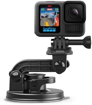 GoPro Aucm-302, Aksiyon Kamera Aksesuarı, Suction Cup Vakumlu Bağlantı Parçası, Siyah