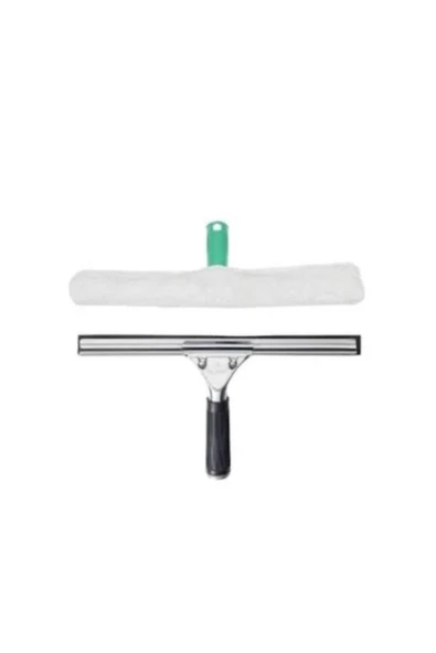 ELCY Cam Temizlik Seti 6 Metre Teleskopik Uzayabilen Metal Sap 35 Cm Cam Peluş Ve Cam Çekçeği - 2