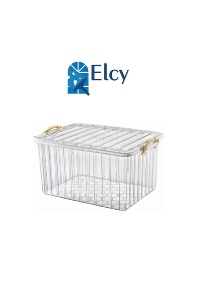ELCY Bal Kabı Şeffaf 8 Bölmeli 1 Adet