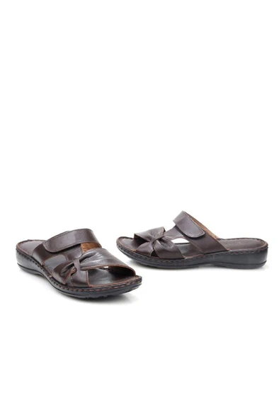 Papuçcity Ldr 03350 Kadın Ortopedik Kadın Deri Terlik - Resim 3