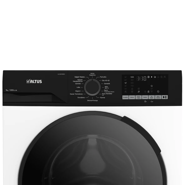 Altus AL CM 91050 D 1000 Devir 9kg Çamaşır Makinesi - 4