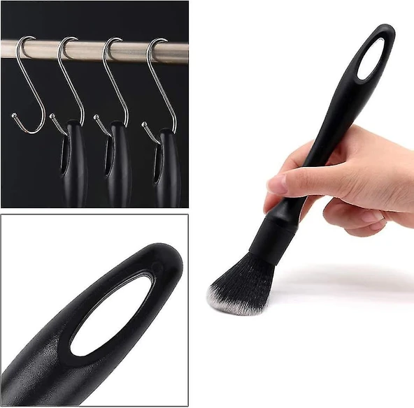 Protec Yumuşak Uçlu 3'lü Araç Detay Temizlik Fırça Seti ürün görseli