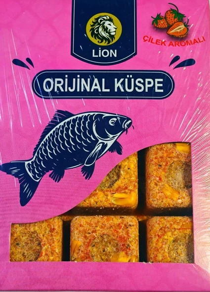 Lion Orjinal Trakya Sazan Küspesi 12 Li Paket 800 Gr Çilek