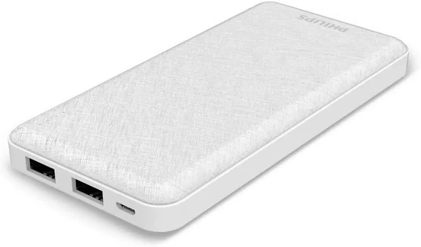Philips DLP1910N Beyaz 10000 mAh Powerbank Teşhir
