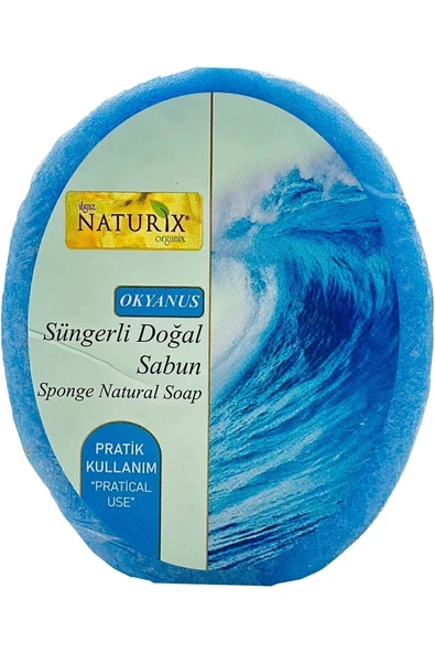 Okyanus Süngerli Sabun 150 gr - Peeling Etkili Arındırıcı Sabun - 2