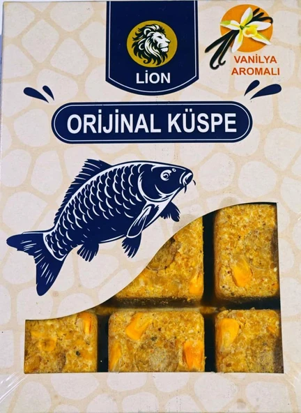 Lion Orjinal Trakya Sazan Küspesi 12 Li Paket 800 Gr Vanilya