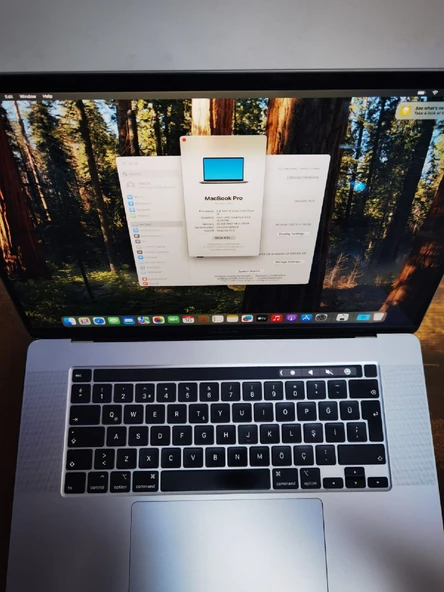 Apple MacBook Pro A2141 2019 Intel Core i9 9880H 16" 32 GB Ram 500 GB SSD AÇIKLAMAYI OKU- Outlet - 2