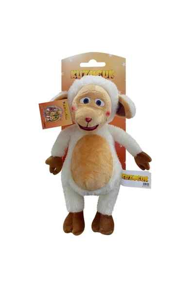 Sevimli Kuzucuk Peluş Oyuncak Uyku Arkadaşı 30 Cm