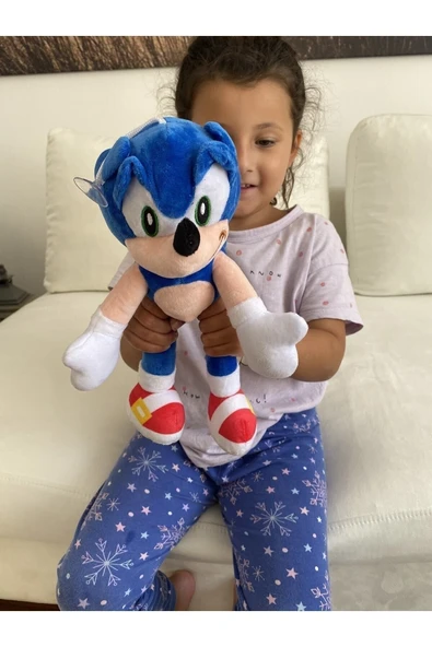 Peluş Ithal Sonic Yeni Model Sonıc 40 cm - 3