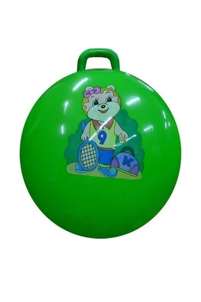 Yeşil Pilates Zıp Zıp Topu 45 Cm Pompa Hediyeli - 2