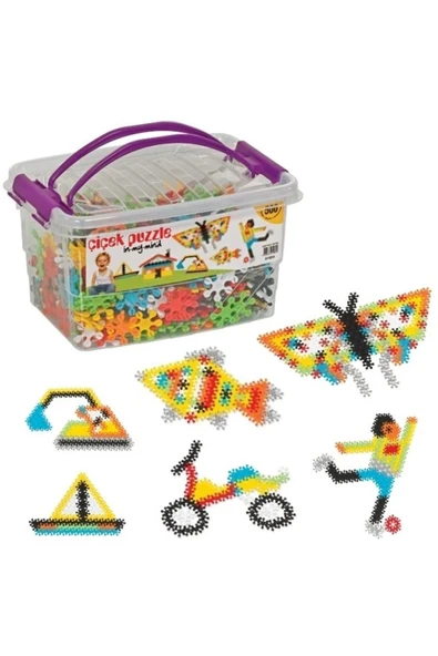 01904 Çiçek Puzzle Box (500pcs)