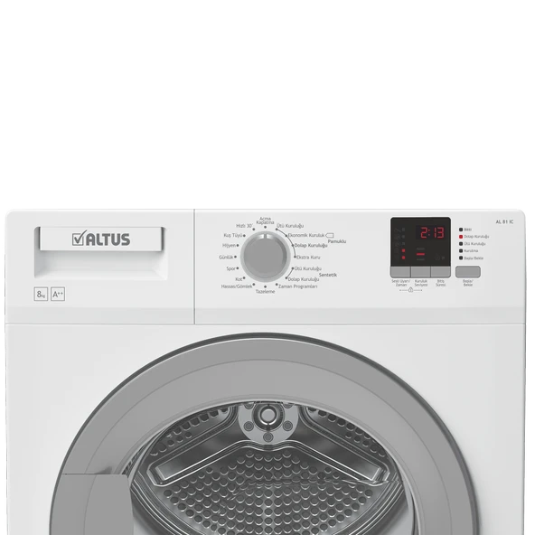 Altus AL 81 IC 8 kg Çamaşır Kurutma Makinesi - 3