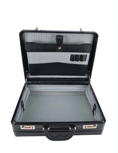 İnce boy şifreli bond diplomat çanta - 2