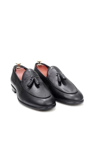 Pisagor Ps-33160 Erkek Hakiki Deri Püsküllü Günlük Ayakkabı - Resim 2