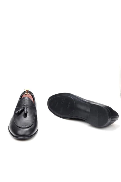 Pisagor Ps-33160 Erkek Hakiki Deri Püsküllü Günlük Ayakkabı - Resim 6