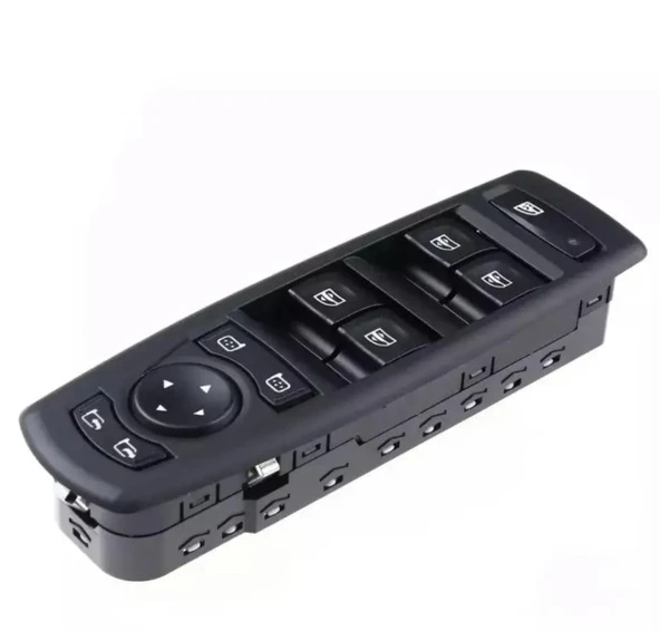 RENAULT LAGUNA III 3 CAM VE AYNA AYAR DÜĞMESİ ANAHTARI TEK SOKET 2008-2016 - 2