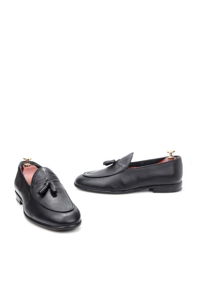 Pisagor Ps-33160 Erkek Hakiki Deri Püsküllü Günlük Ayakkabı - Resim 3