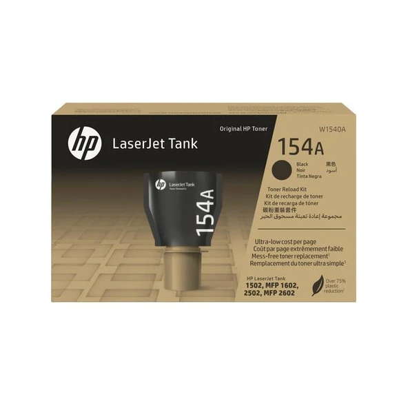 HP W1540A 154A Siyah Toner