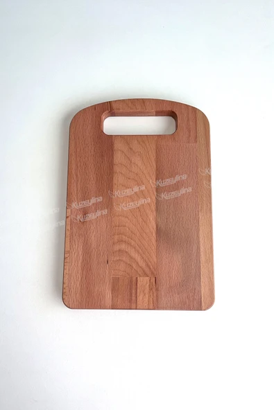 Doğal Ahşap Kesme Tahtası ve Sunumluk | 30x20 cm | Kayın Ağacı