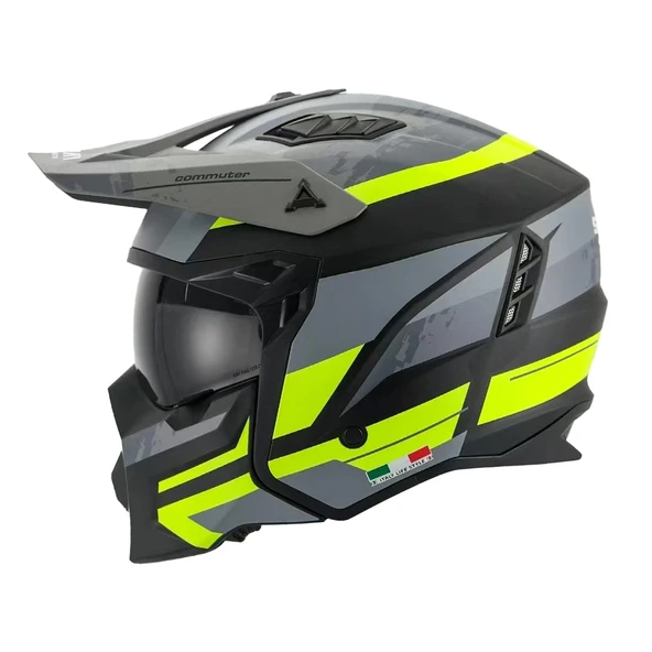 SWAY SW X1 SEUL TRACK Black Yellow Çene Çıkan