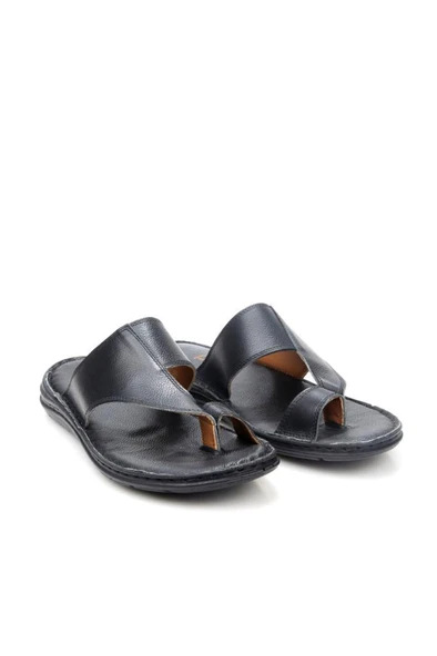 Pisagor PS-33510 Ortopedik Erkek Deri Parmak Arası Terlik - 5