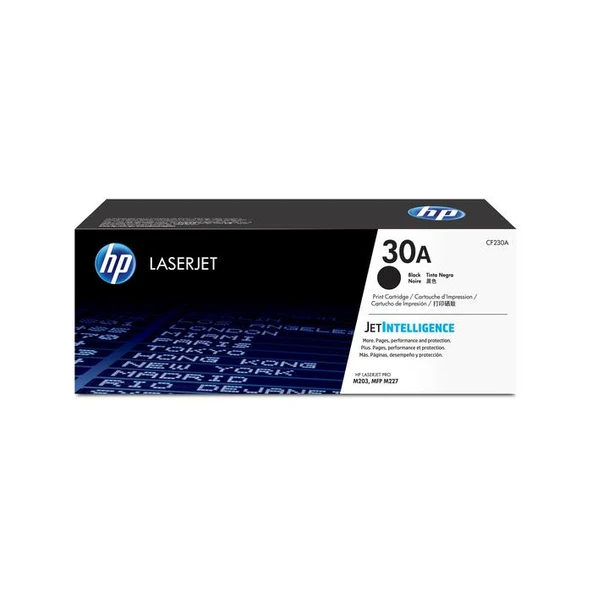 HP 30A CF230A Siyah Toner