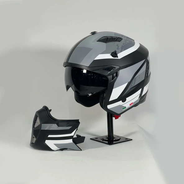 KASK SWAY SW X1 SEUL TRACK Black Grey - 7