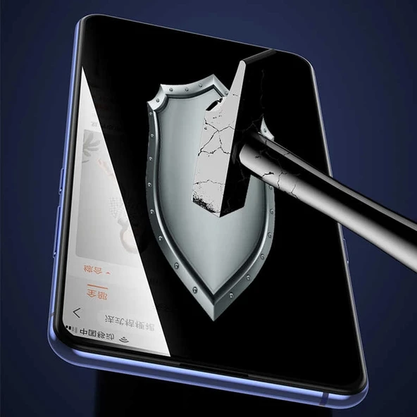 Xiaomi Mi 9T Davin 5D Privacy Cam Ekran Koruyucu - 4