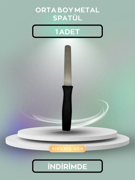 ORTA BOY METAL SPATÜL