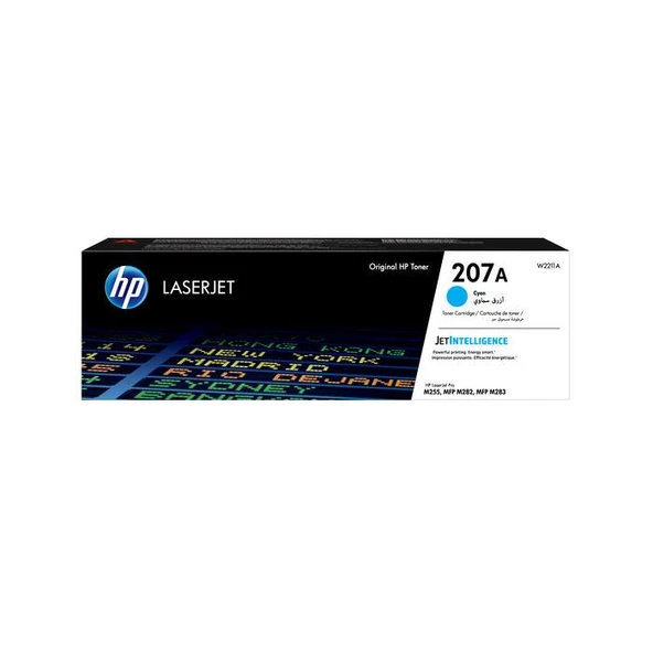HP 207A W2211A Mavi Toner