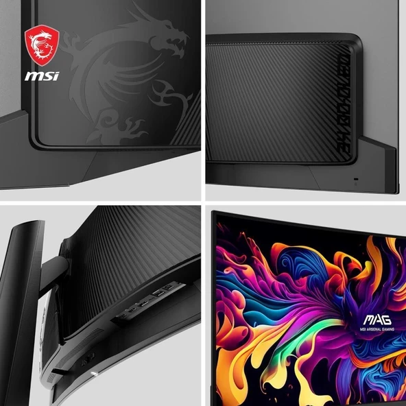 MSI MAG 341CQP QD-OLED 34" 0.03 ms WQHD Curved 175 Hz Oyuncu Monitörü - 2