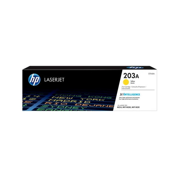 HP 203A CF542A Sarı Toner