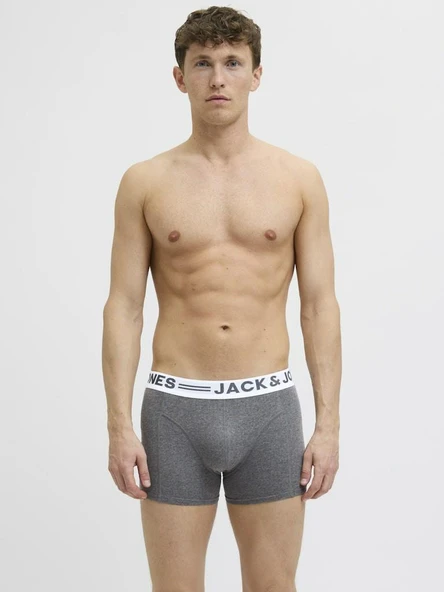 Jack Jones Sense 3 Lü Paket  Erkek Boxer 12081832 - 3