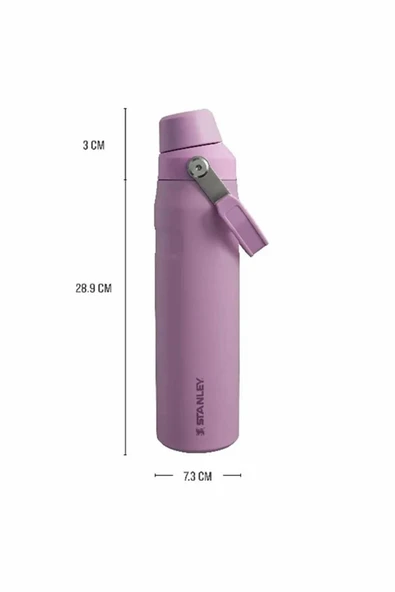 Stanley The Aerolight IceFlow™ Water Bootle Fast Flow Soğuk Su Termosu | 0.6L 20oz Lila 10-12515-005 - 3