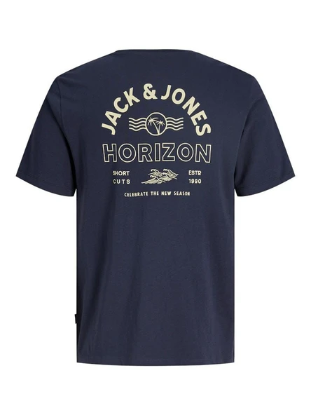 Jack Jones Cırcle Crew Erkek Tişört 12284245 - 2